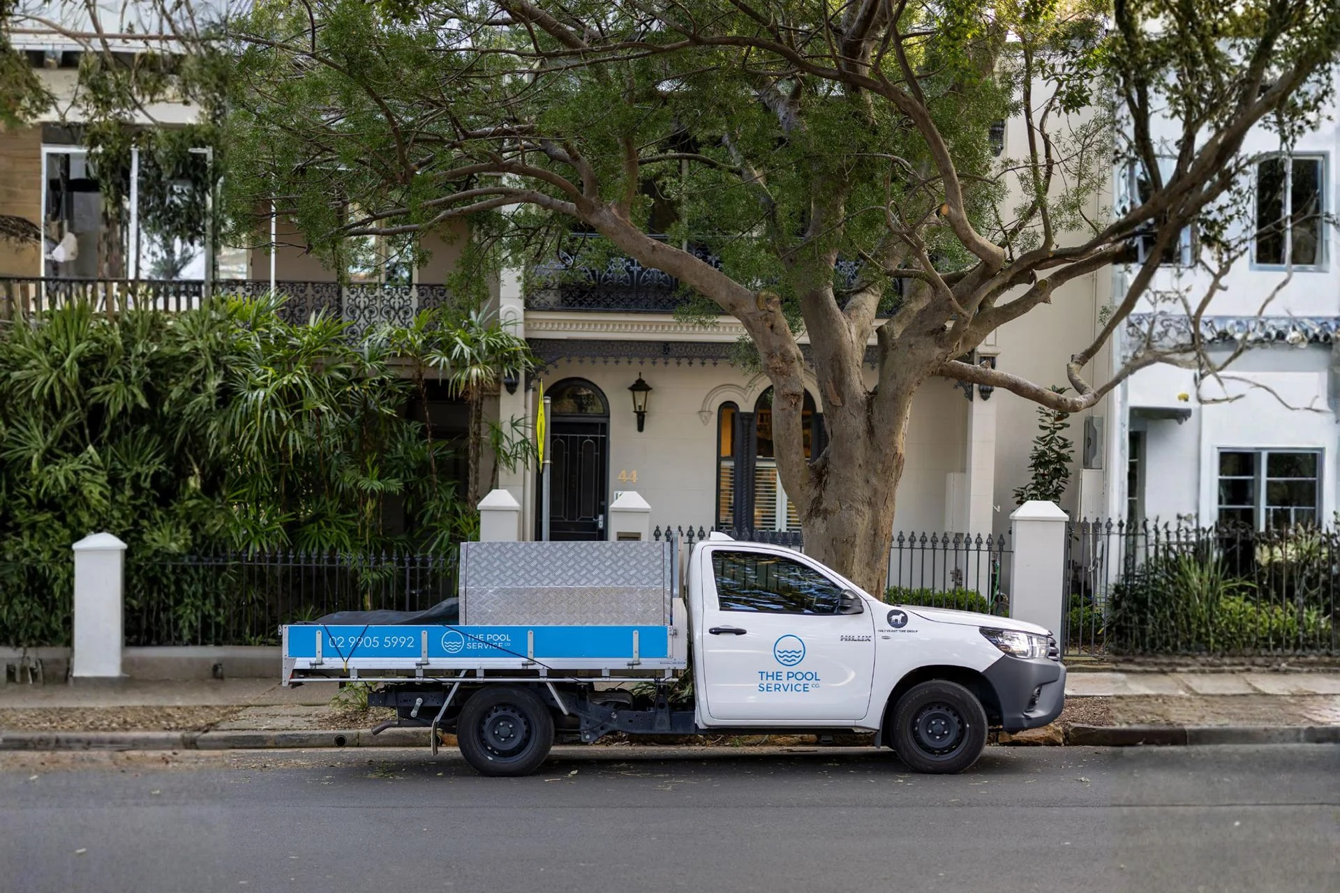 The Pool Service Truck